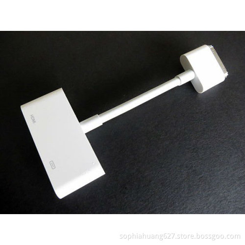 HOT! Digital AV Adapter 30Pin to HDMI HDTV 1080P Adapter for Apple iPad iPhone iPod touch KCA024